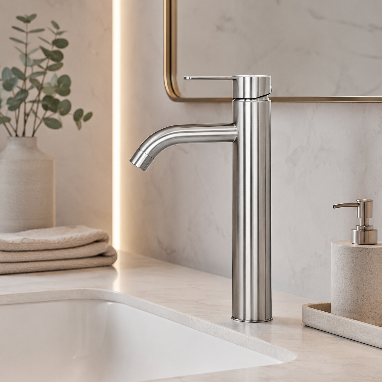 FL Burma Basin Mixer M001 – Chrome - Image 3