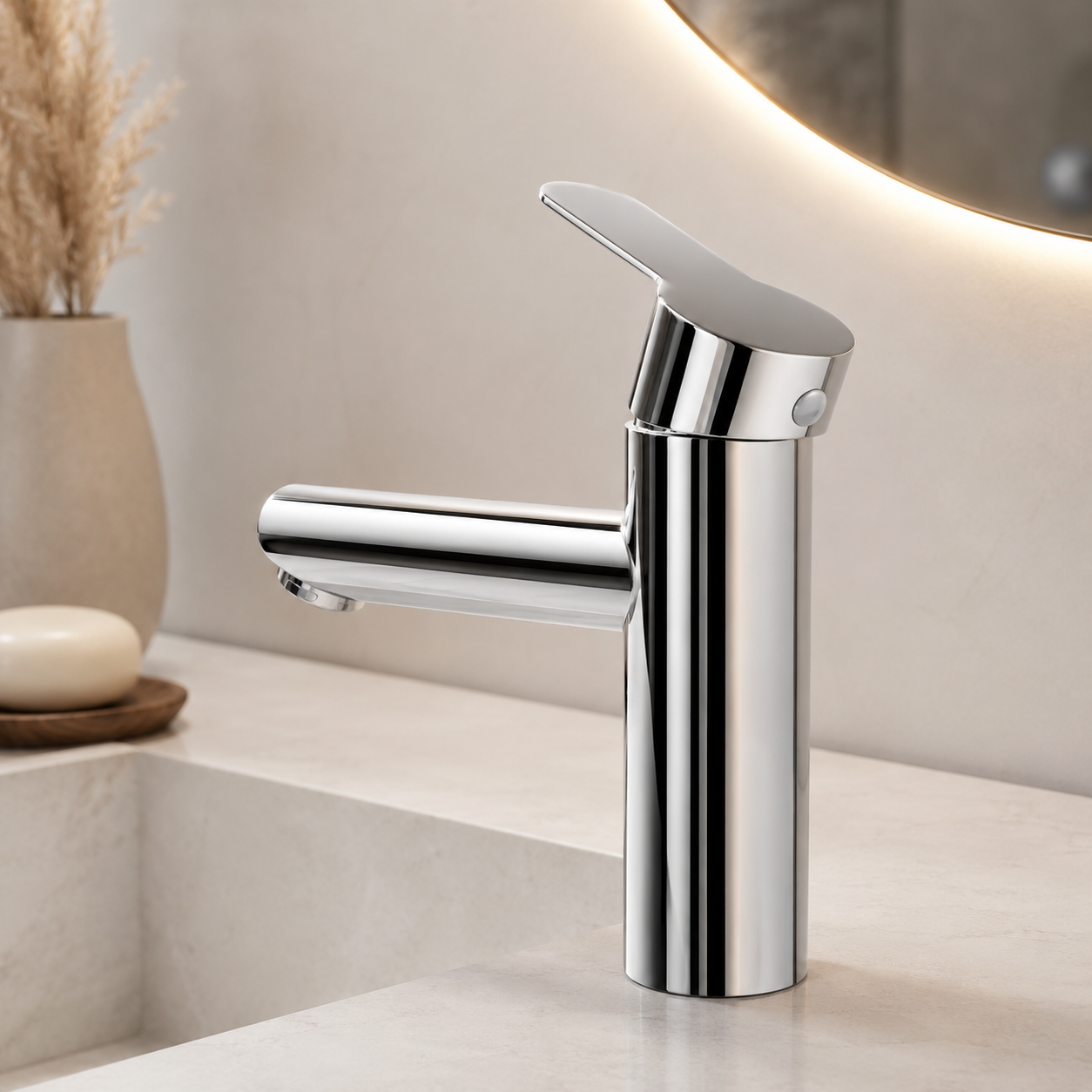 FL Basin Mixer Q005 – Chrome - Image 3