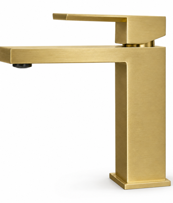 FL Basin Mixer Q0012 – Gold