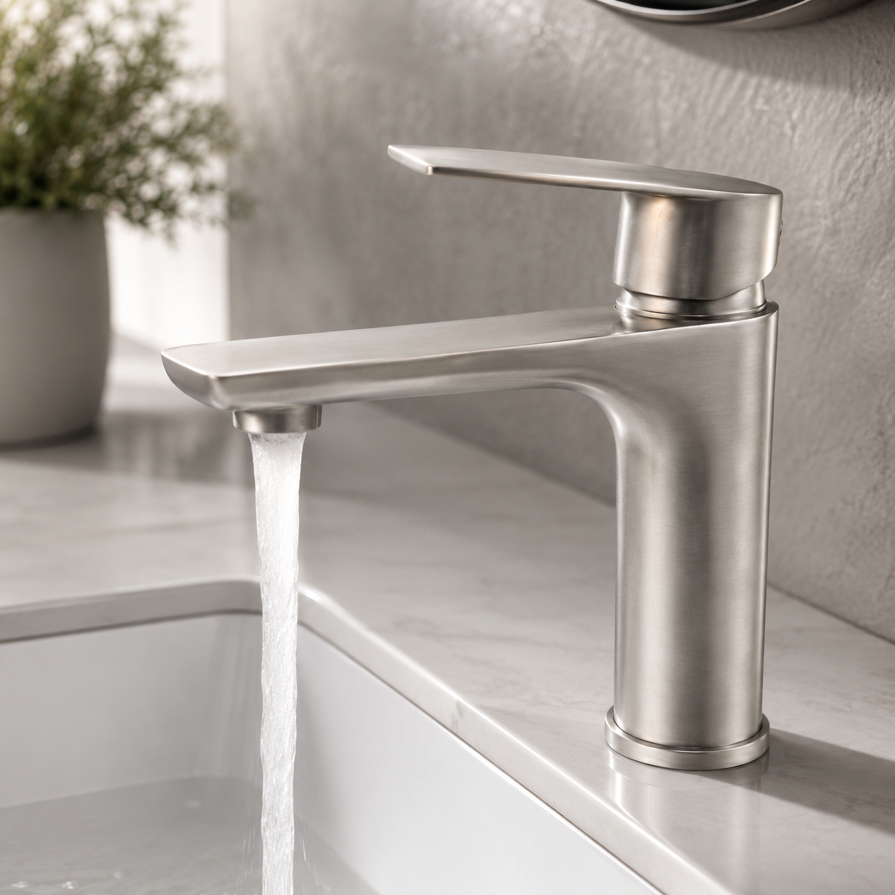 FL Basin Mixer Q001 – Chrome - Image 2