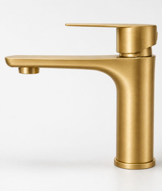 FL Basin Mixer Q001 – Golden