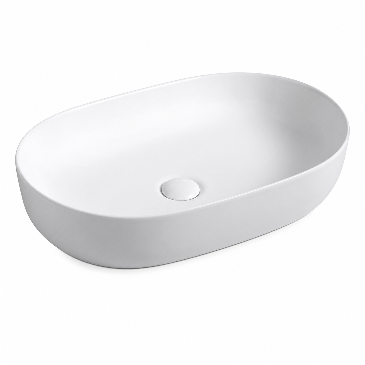 Sapphire Oval Countertop Vanity Basin – Code 1214 - Image 4