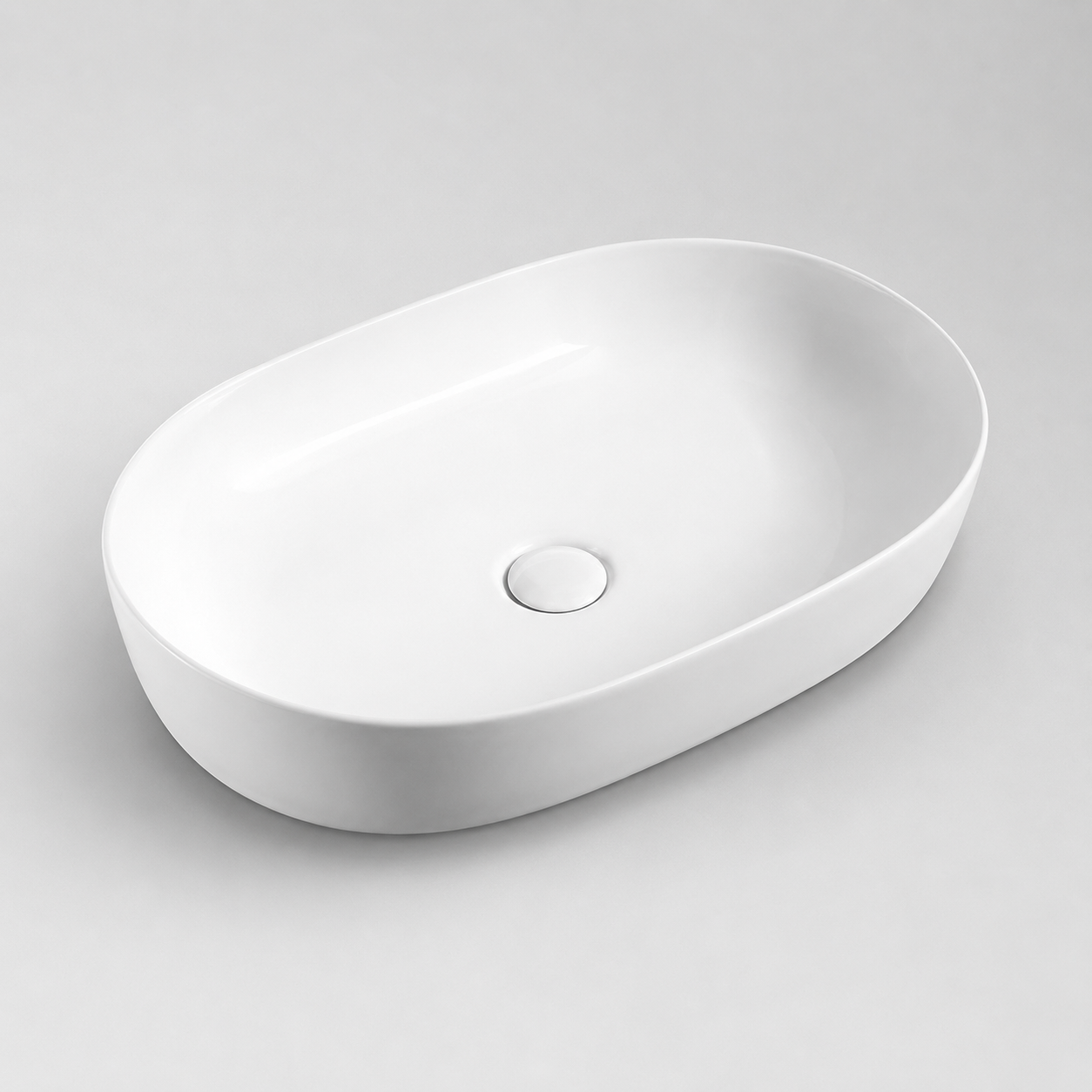 Sapphire Oval Countertop Vanity Basin – Code 1214 - Image 3