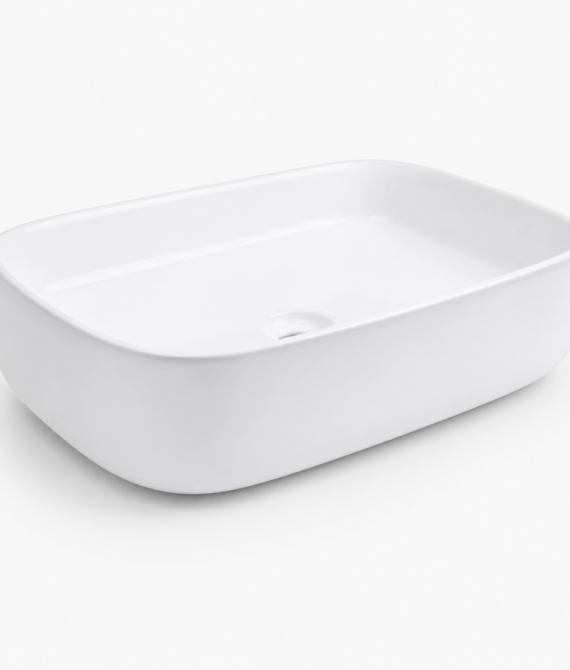 Sapphire Rectangular Countertop Vanity Basin – Code 1594