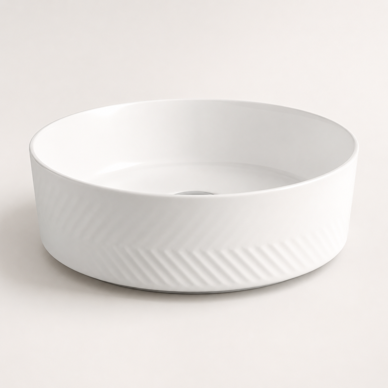 Sapphire Textured Round Countertop Vanity Basin – Code 1522