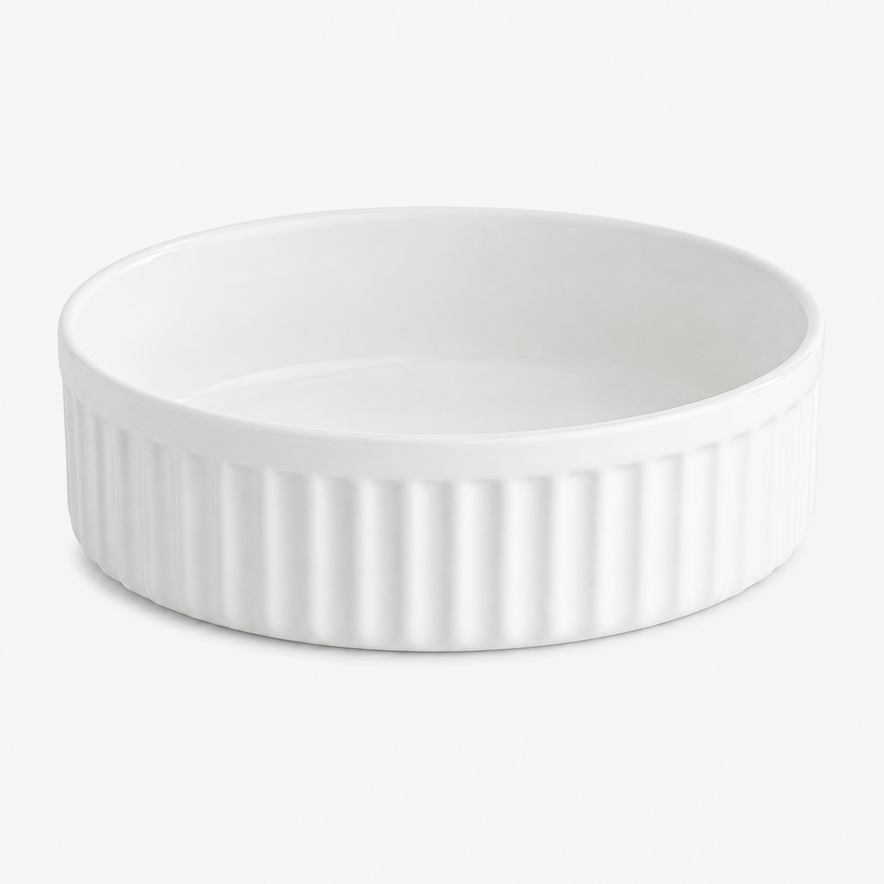 Sapphire Fluted Rectangular Countertop Vanity Basin – Code 1126