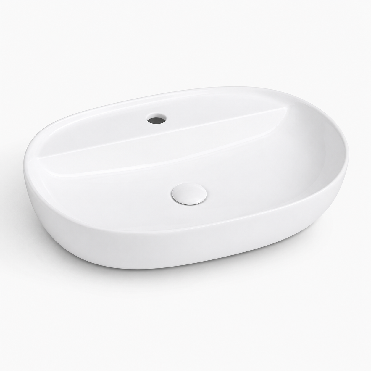 Sapphire Oval Countertop Vanity Basin – Code 1075-605 - Image 4