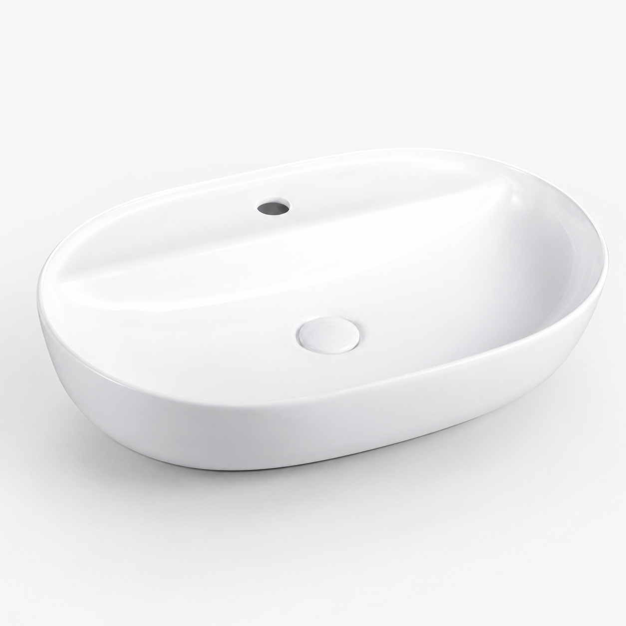 Sapphire Oval Countertop Vanity Basin – Code 1075-605 - Image 3
