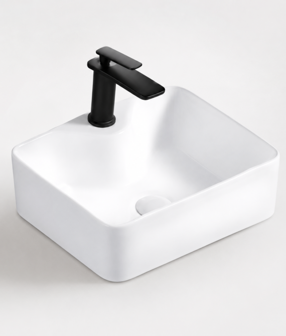 Sapphire Rectangular Countertop Vanity Basin – Code 1011-480
