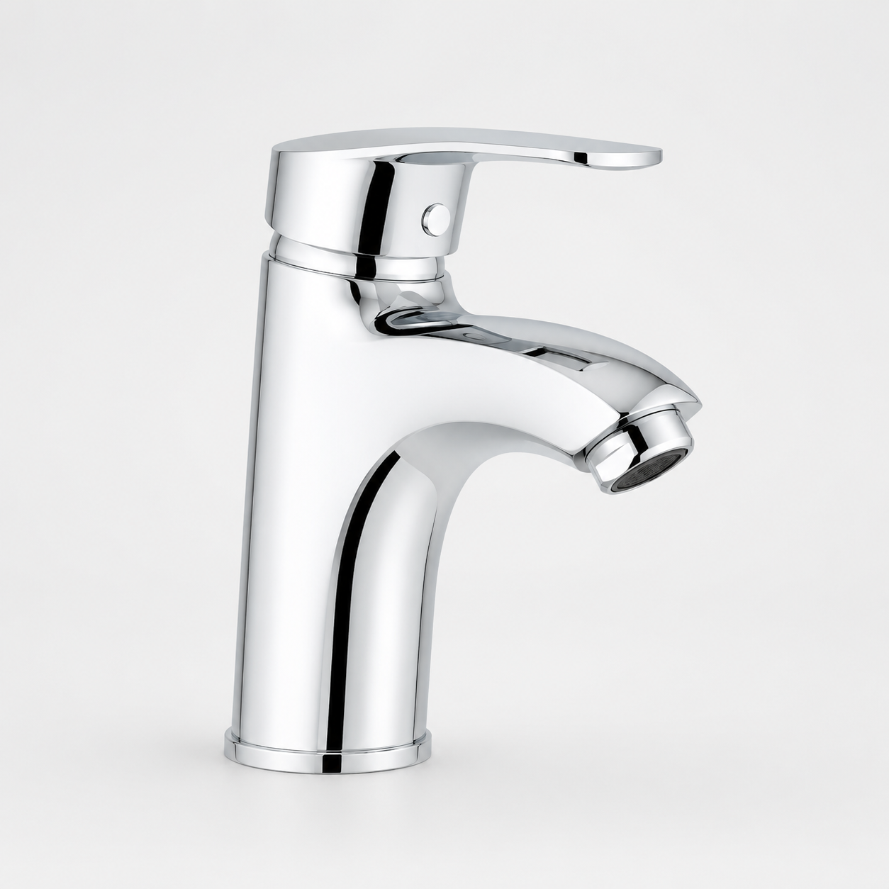 Faisal Sanitary Lever Project Series Chrome Bathroom Set – 6 Piece - Image 4