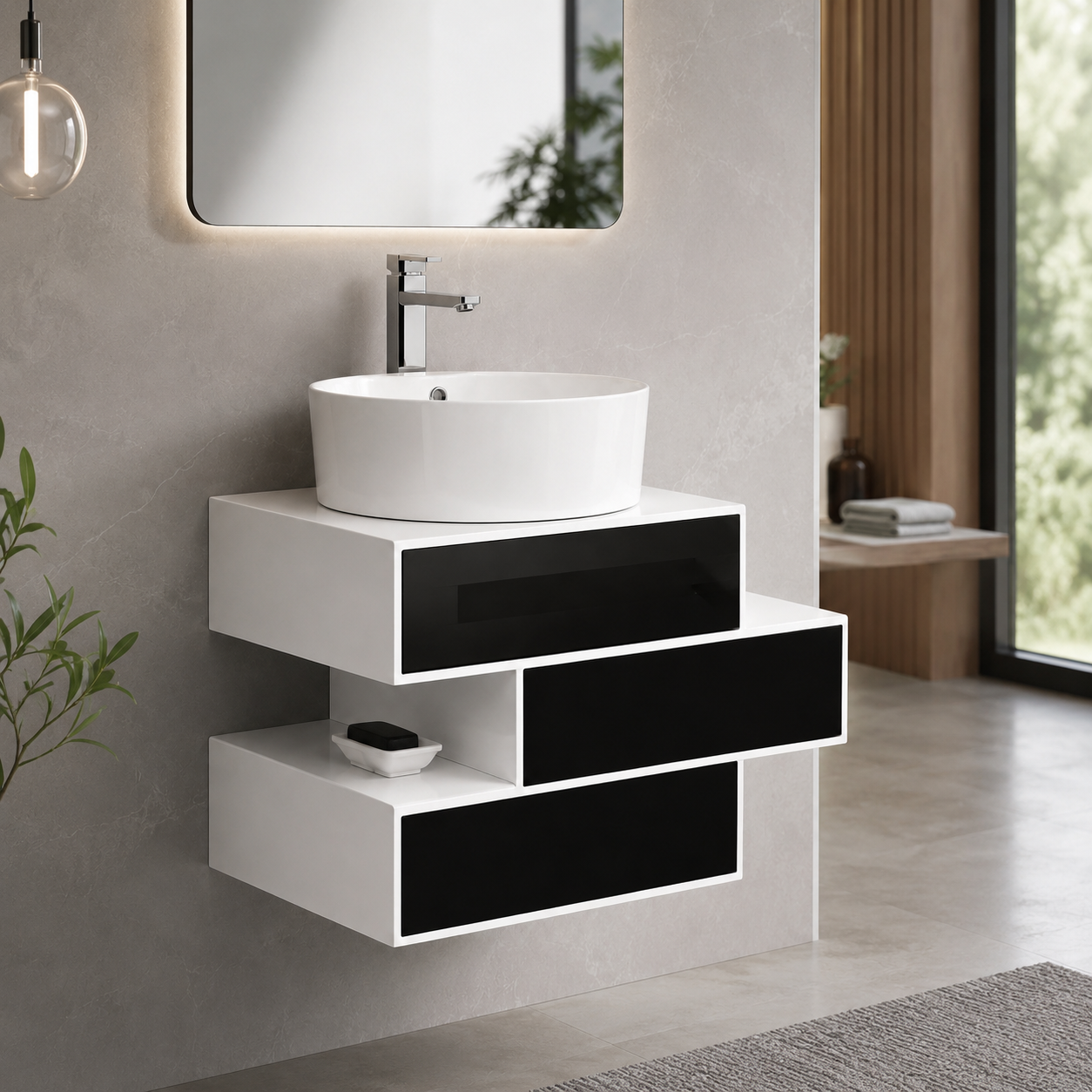GAP PVC Bathroom Vanity – Model M-501 - Image 2