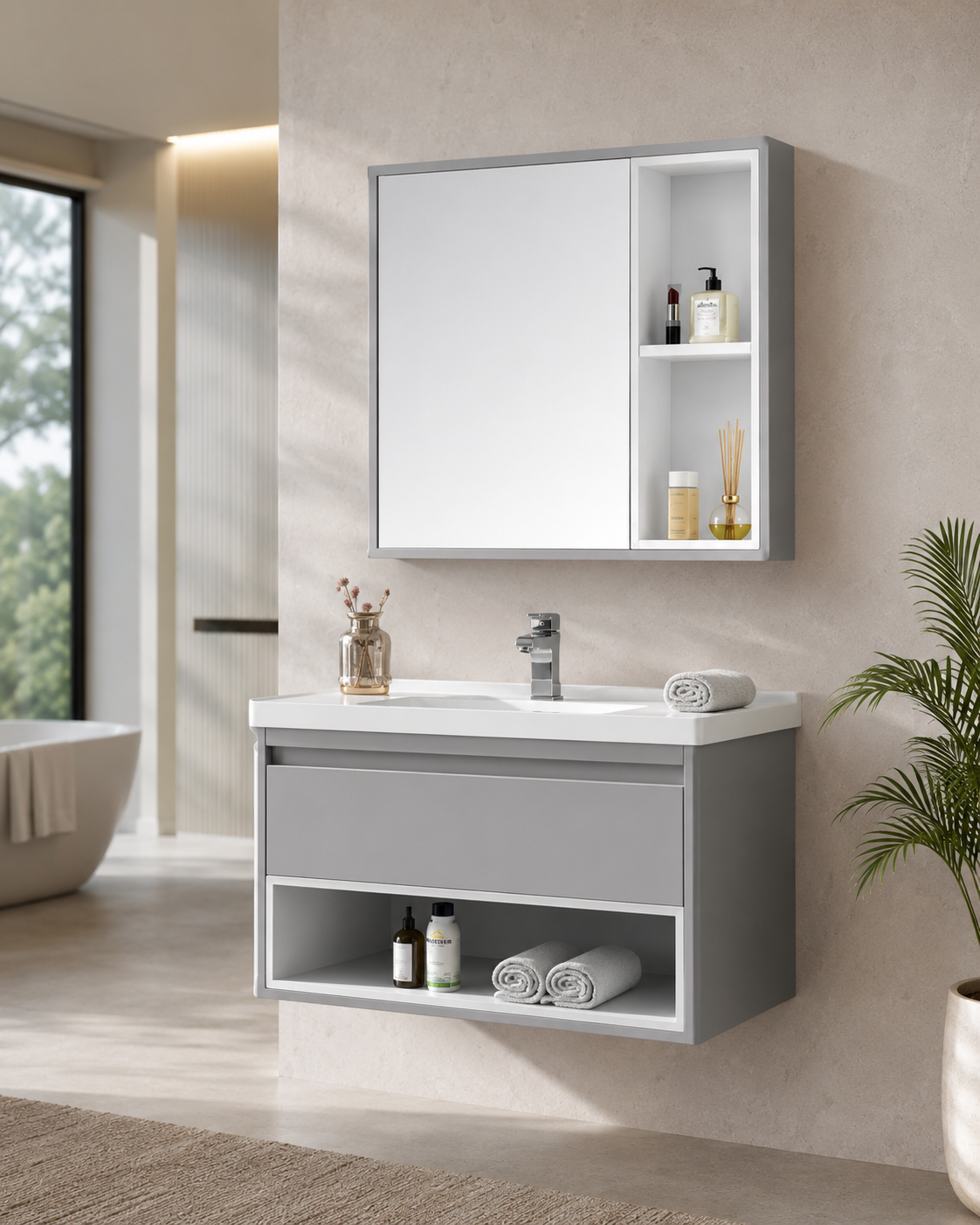 GAP PVC Bathroom Vanity – Model M-503 - Image 3