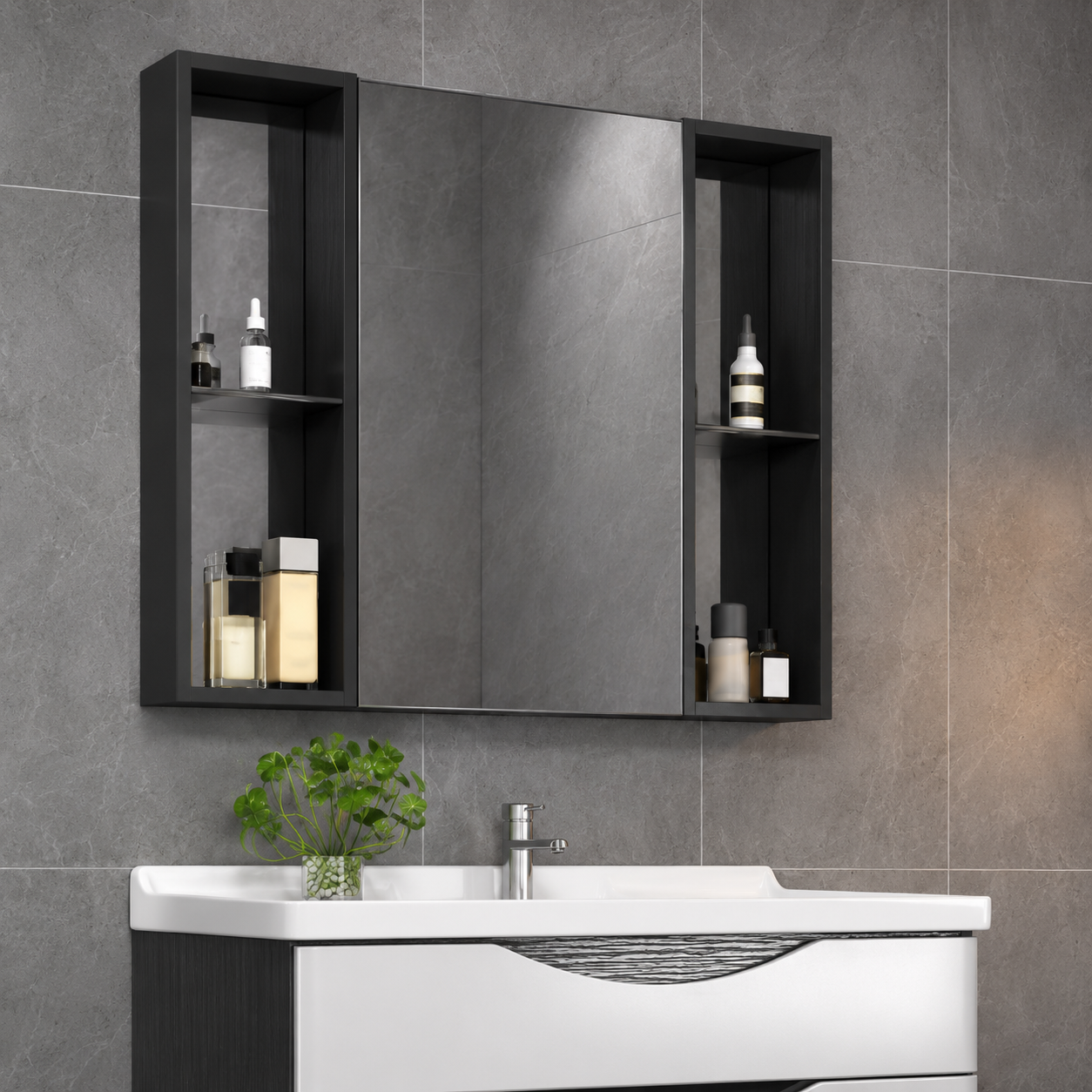 GAP PVC Bathroom Vanity – Model M-505