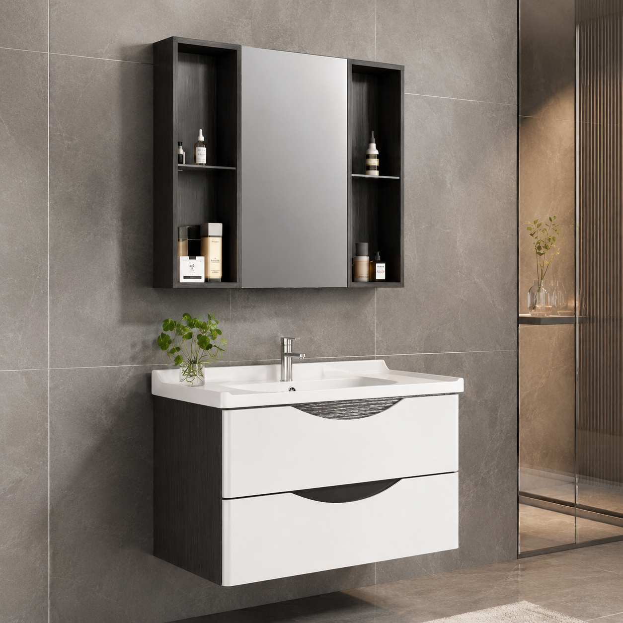 GAP PVC Bathroom Vanity – Model M-505 - Image 4