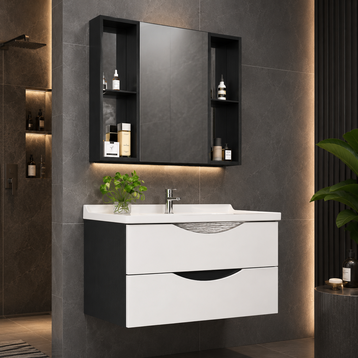 GAP PVC Bathroom Vanity – Model M-505 - Image 3