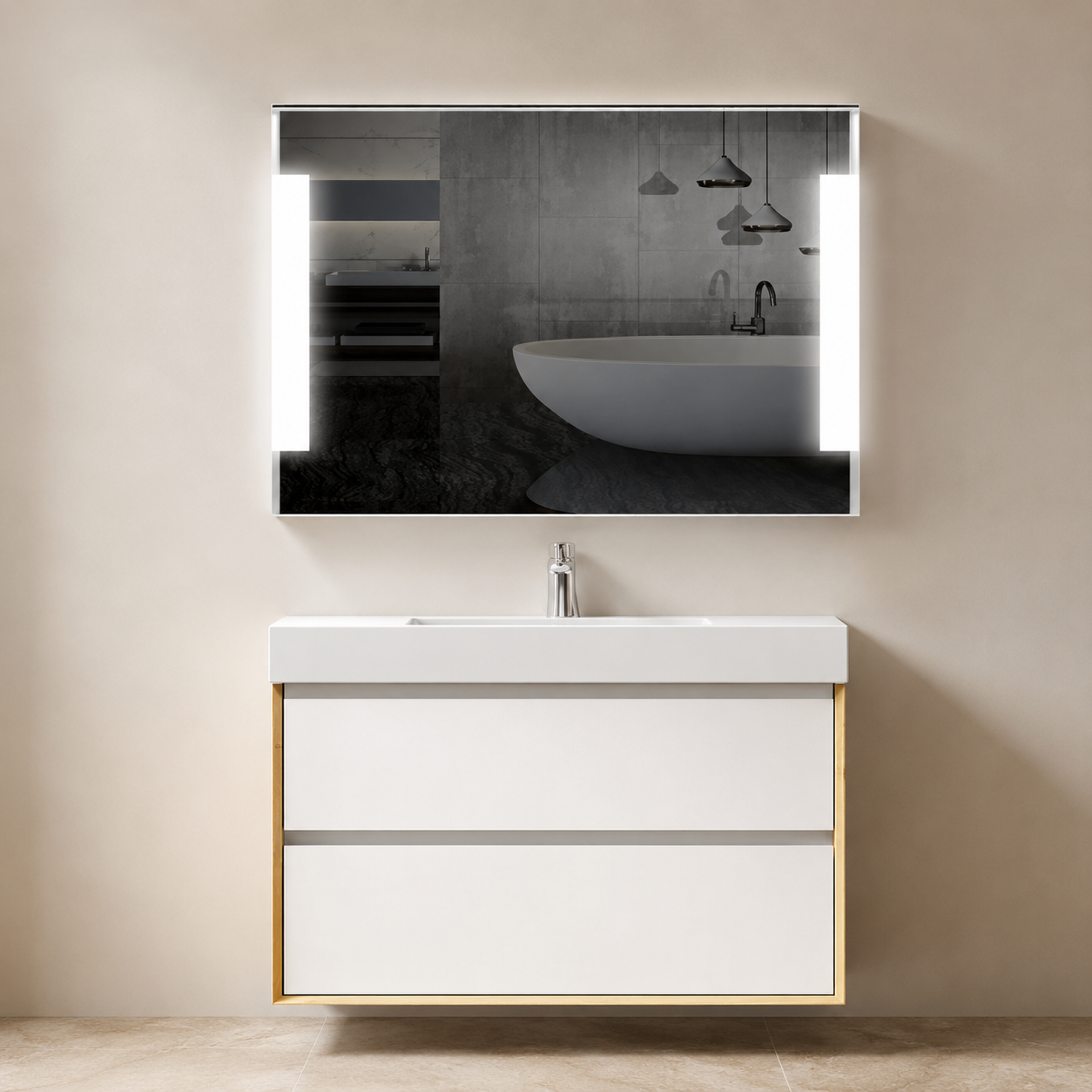GAP PVC Bathroom Vanity – Model M-507