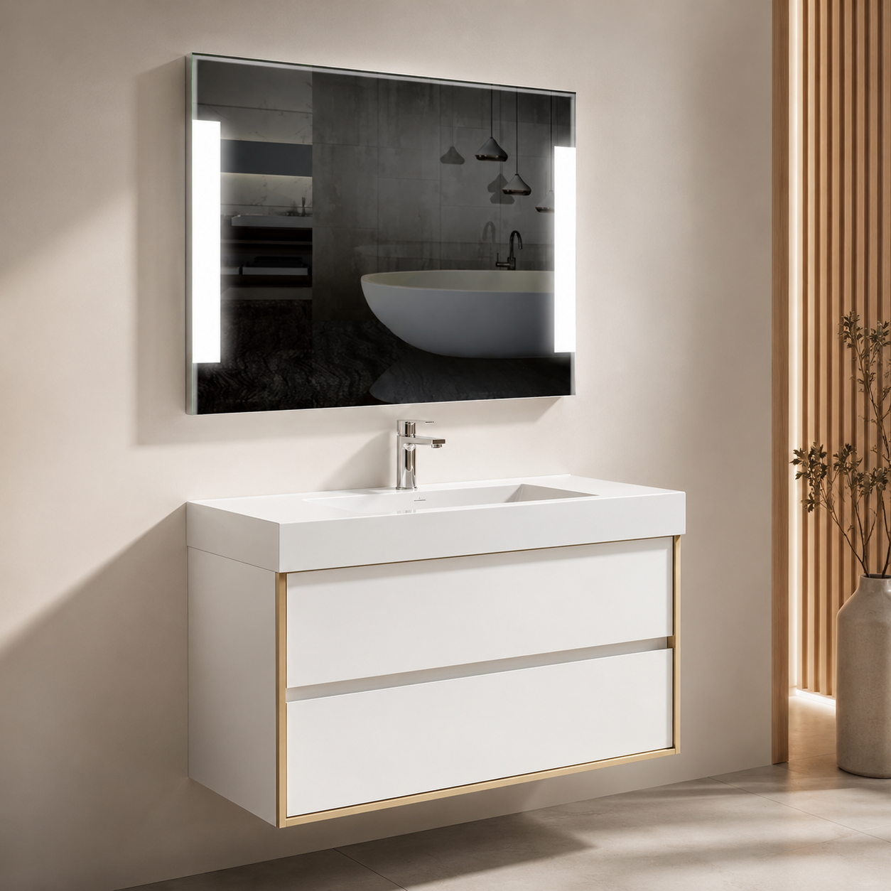 GAP PVC Bathroom Vanity – Model M-507 - Image 4