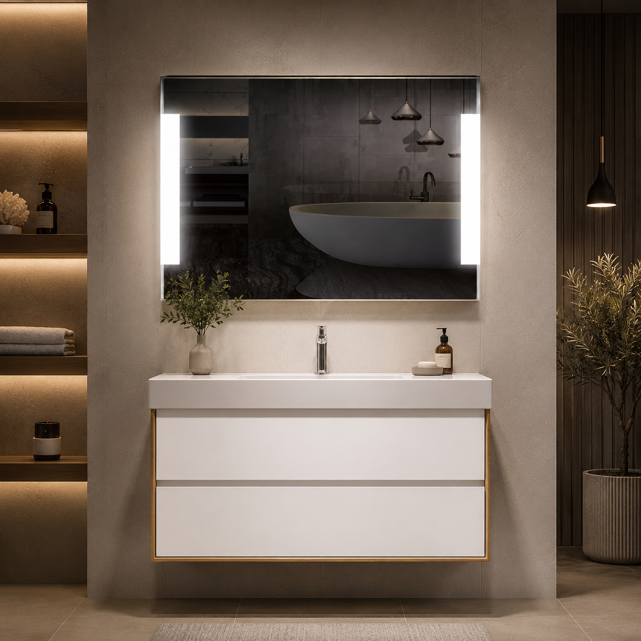 GAP PVC Bathroom Vanity – Model M-507 - Image 3