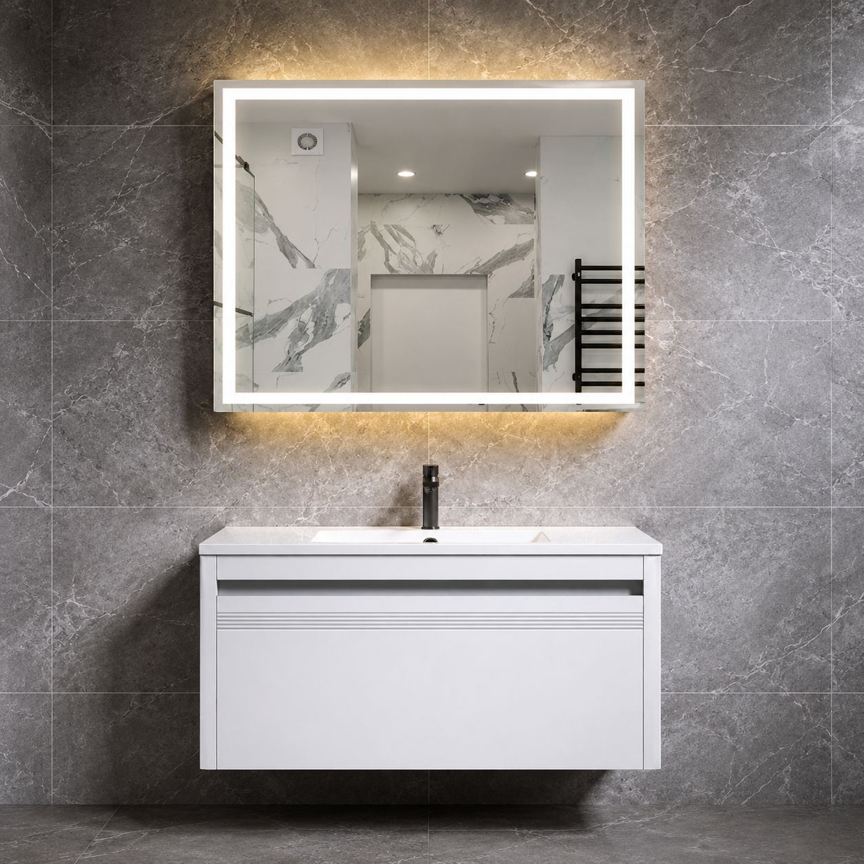 GAP PVC Bathroom Vanity – Model M-508