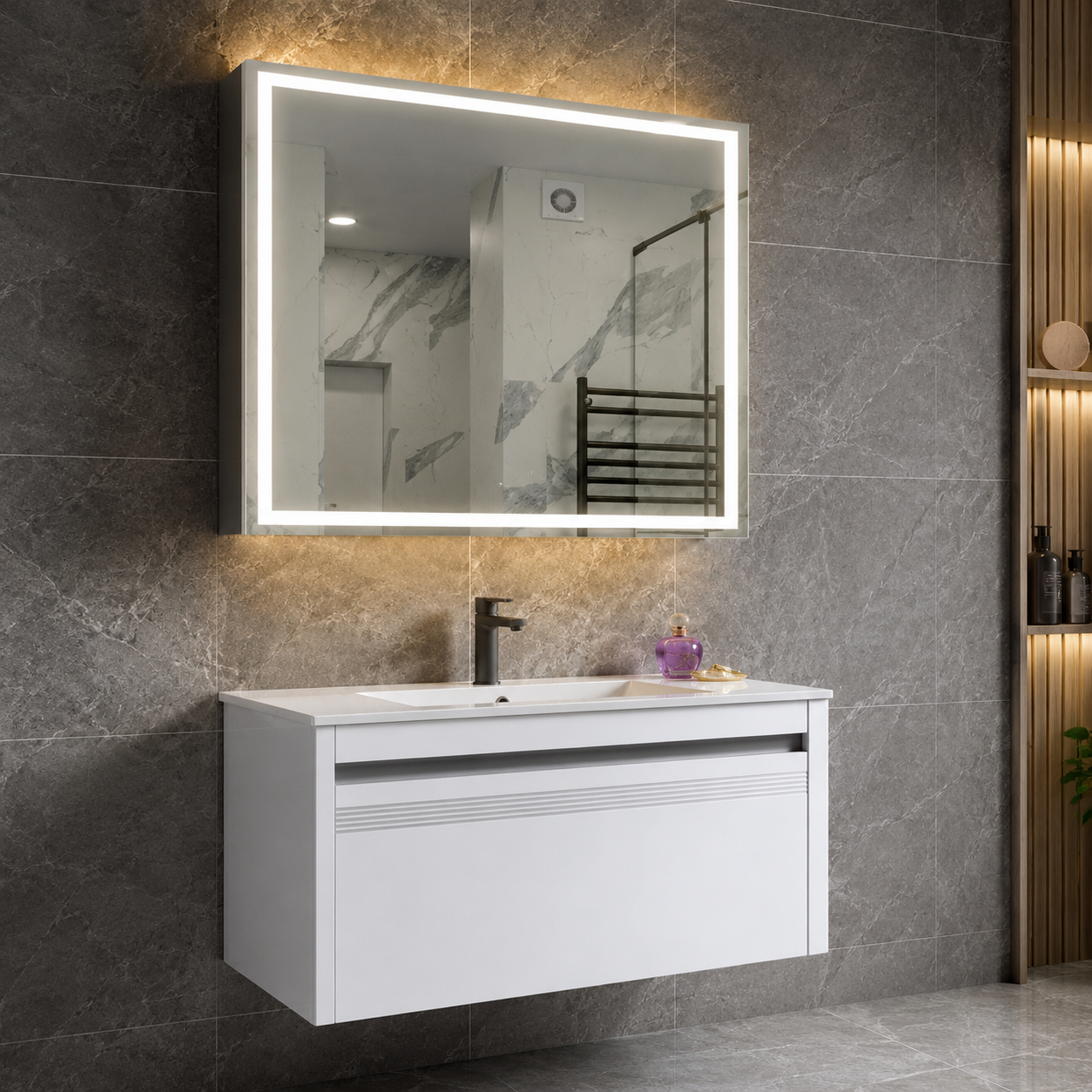 GAP PVC Bathroom Vanity – Model M-508 - Image 4