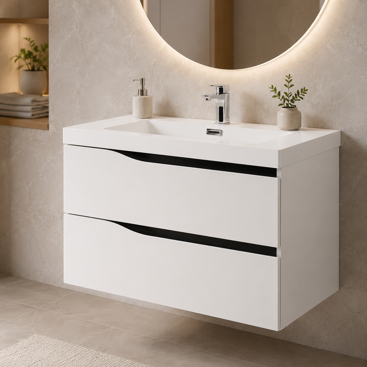 GAP PVC Bathroom Vanity – Model M-509 - Image 2