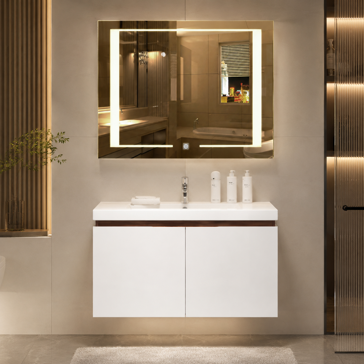 GAP PVC Bathroom Vanity – Model M-510