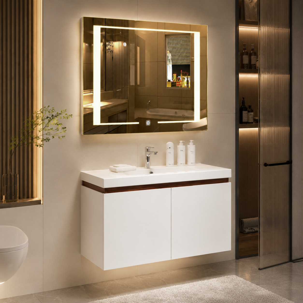 GAP PVC Bathroom Vanity – Model M-510 - Image 3