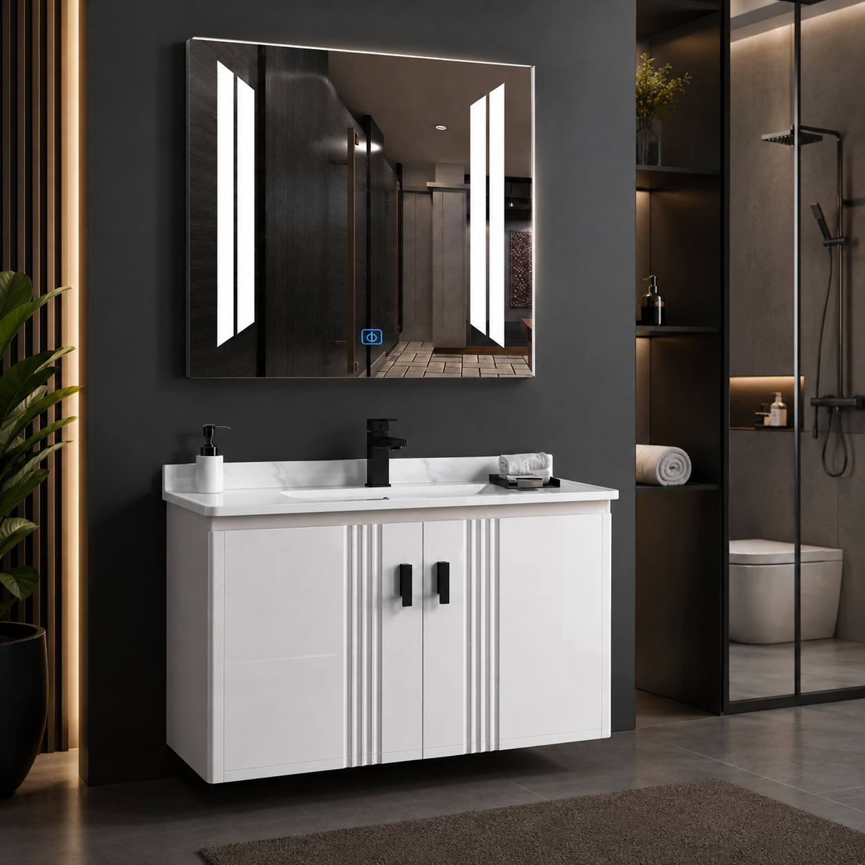 GAP PVC Bathroom Vanity – Model M-511 - Image 4