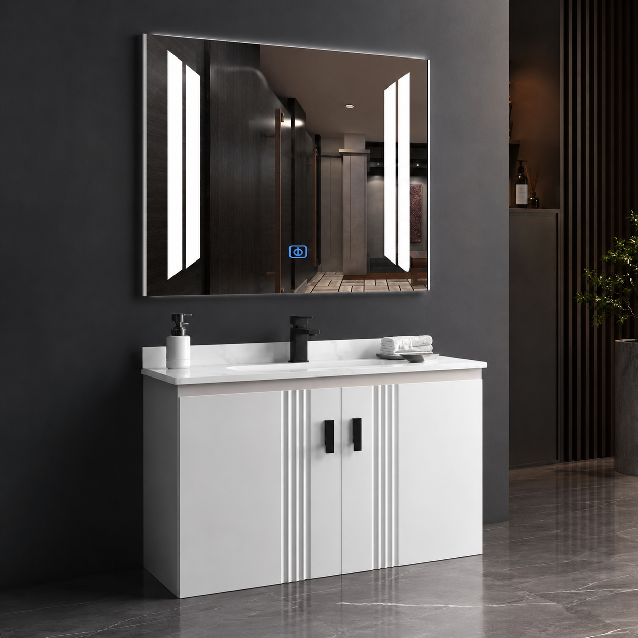 GAP PVC Bathroom Vanity – Model M-511 - Image 3