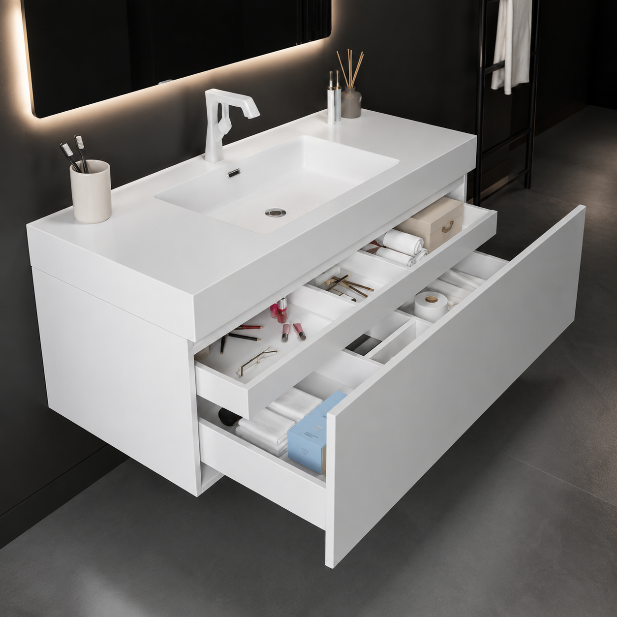 GAP PVC Bathroom Vanity – Model M-513 - Image 3