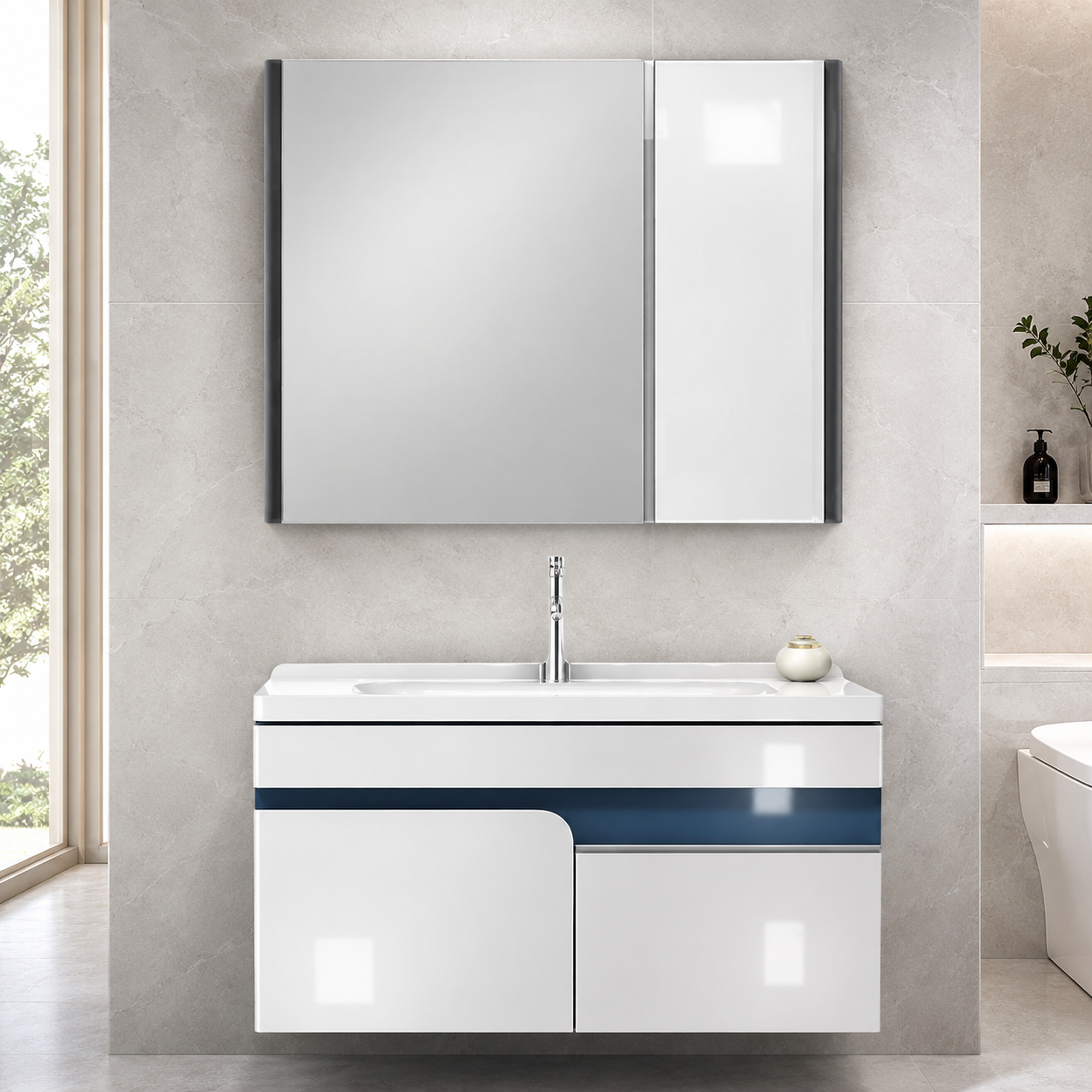 GAP PVC Bathroom Vanity – Model M-514