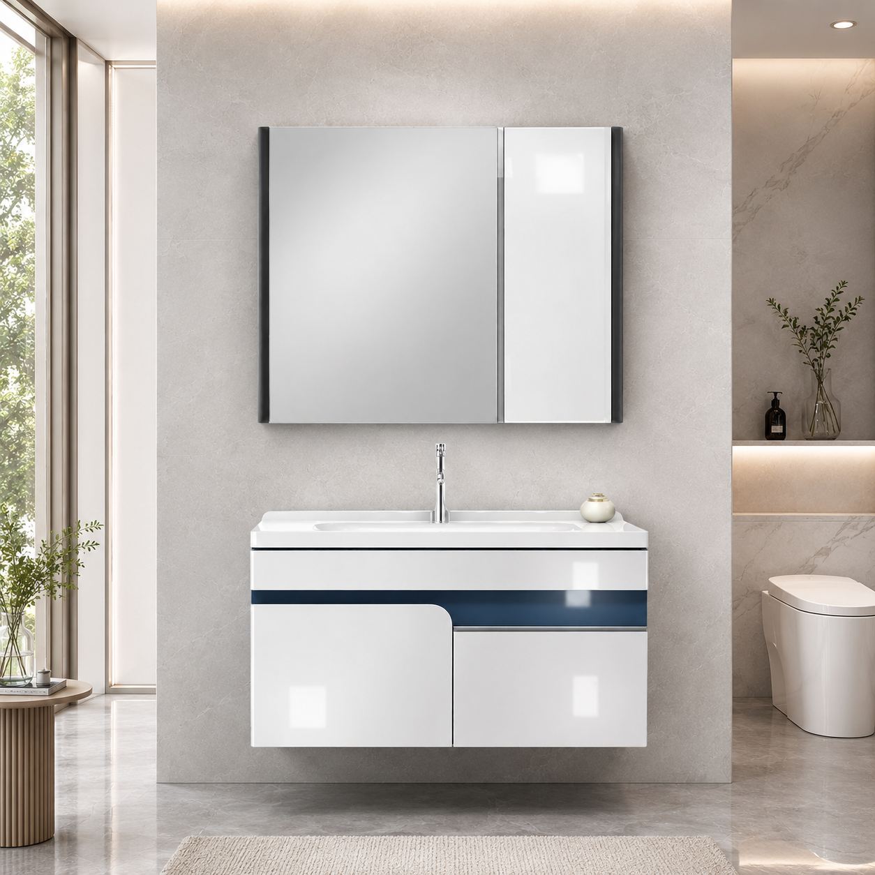 GAP PVC Bathroom Vanity – Model M-514 - Image 2
