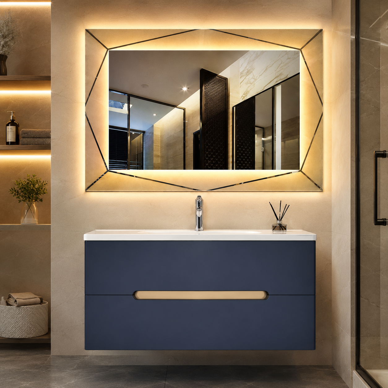 GAP PVC Bathroom Vanity – Model M-515
