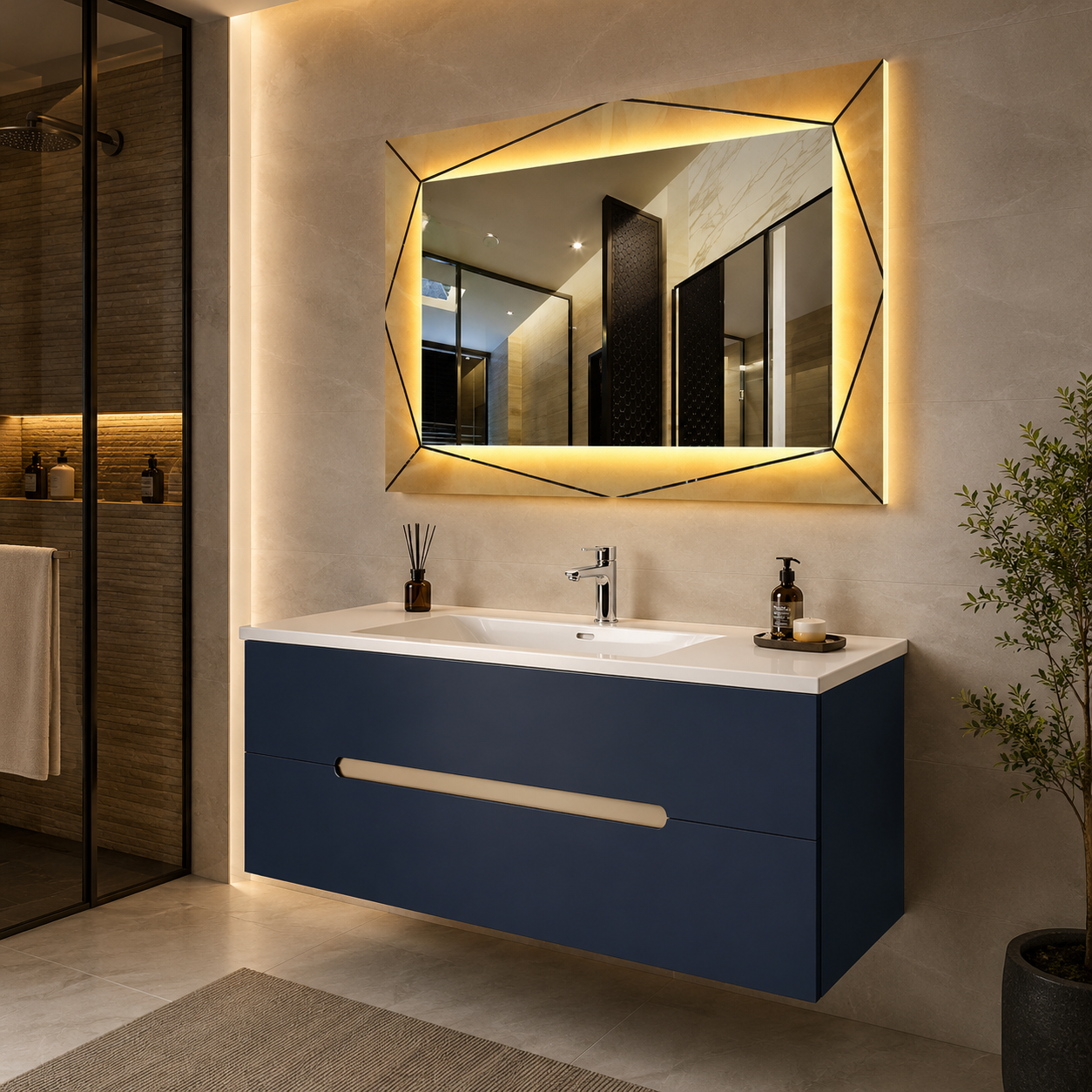 GAP PVC Bathroom Vanity – Model M-515 - Image 3