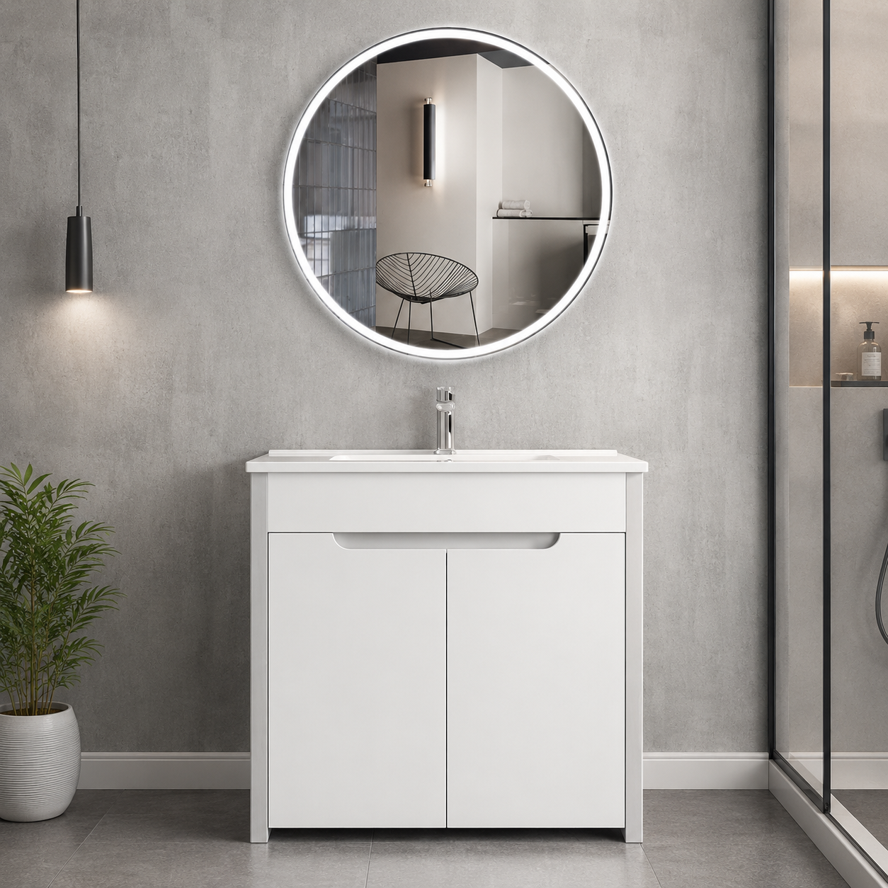 GAP PVC Bathroom Vanity – Model M-512 - Image 2