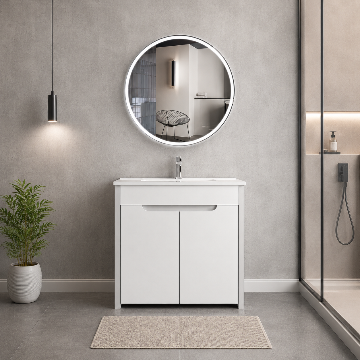 GAP PVC Bathroom Vanity – Model M-512
