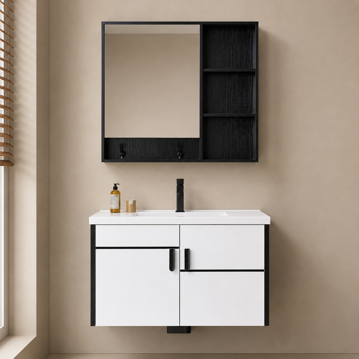 Xin Shengk PVC Bathroom Vanity – Model XS832